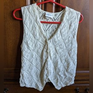 Vintage knit vest